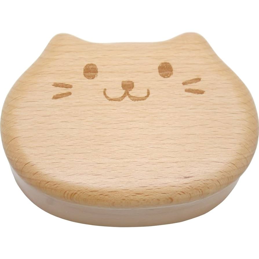 Amazon | padou 【buna】 アニマルウッド くりぬき 弁当箱 (ねこ